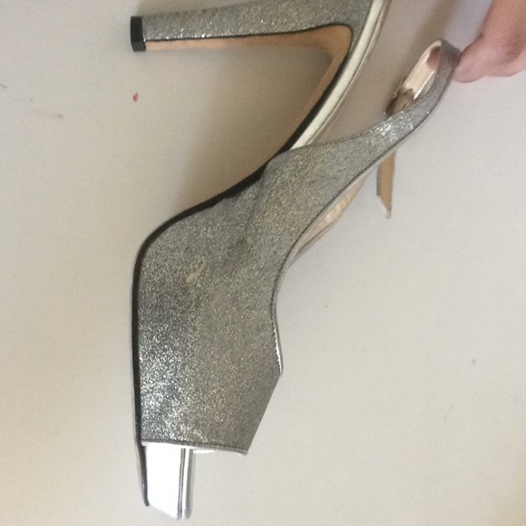 KATE SPADE women’s sparkly, strapped heels size 8 - Picture 3 of 7
